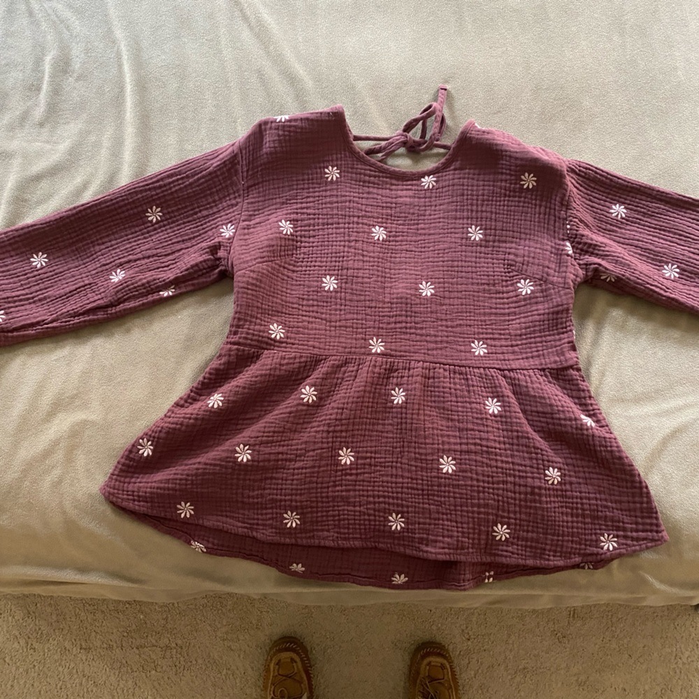 Madewell floral blouse size small